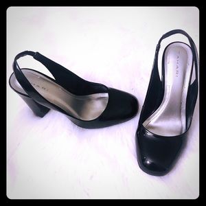 Perfect condition sling back heels